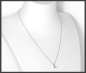 Preview: Anhänger & Kette 585 Gold, Brillant 1,02ct, VVS2